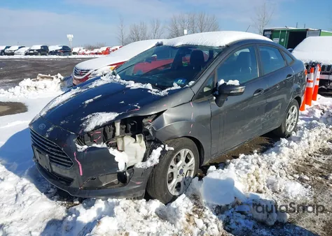 2016 Ford Fiesta Se from USA, damaged, VIN 3FADP4BJ4GM137756